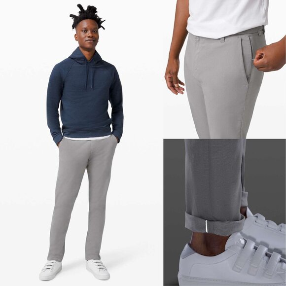 Lululemon Gray Commission Classic Oxford Pants Size 36 - 41254 - Picture 1 of 11